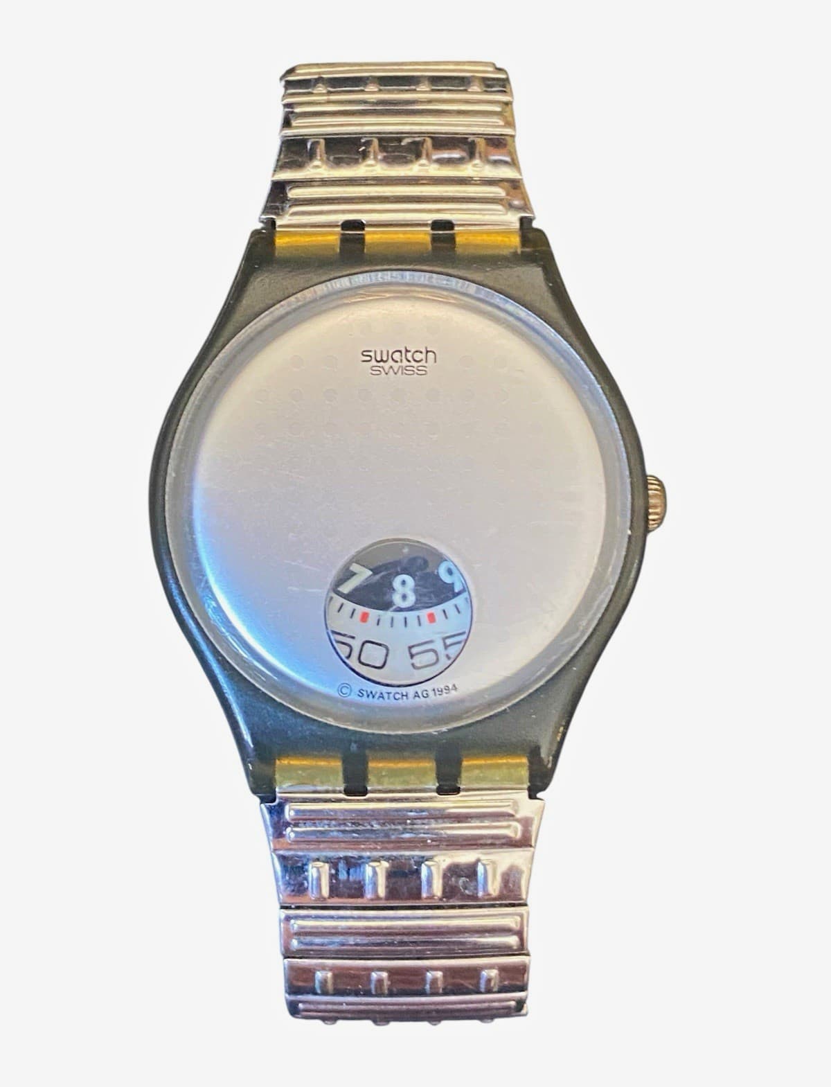 Swatch Atlanta 1996 Olympic AG 1994A Swiss Quartz 34mm Boxed Working